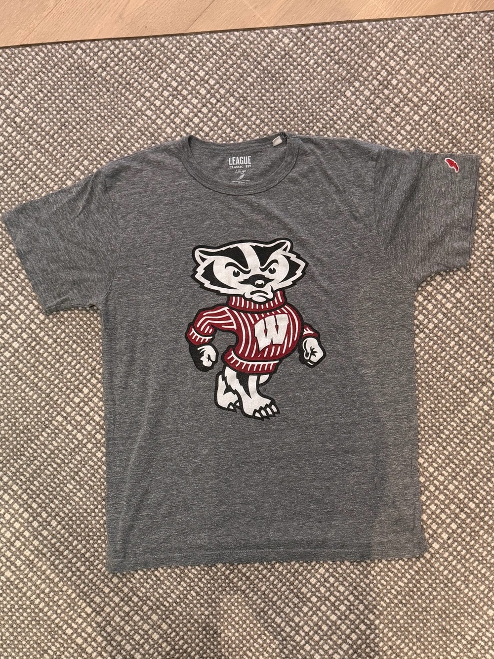 Wisconsin Bucky League Classic Fit Shirt